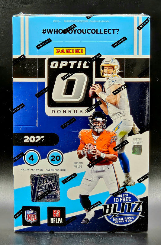 2021 Panini Donruss Optic Football 1st Off The Line Hobby Box