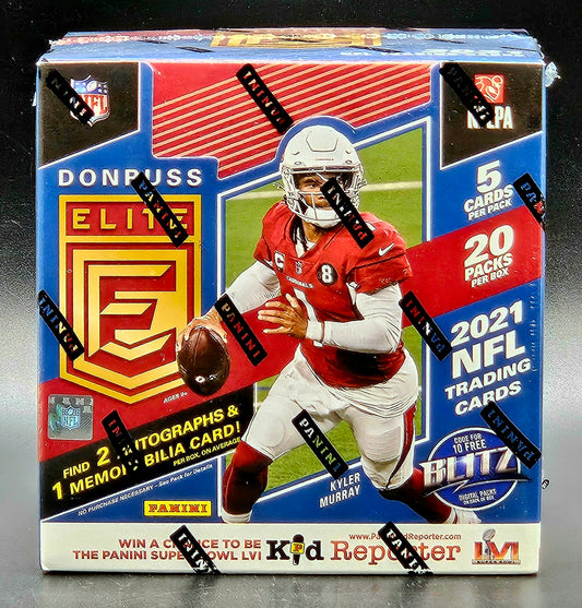 2021 Panini Donruss Elite Football Hobby Box
