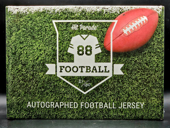 2022 Hit Parade Autographed Football Jersey Series 8