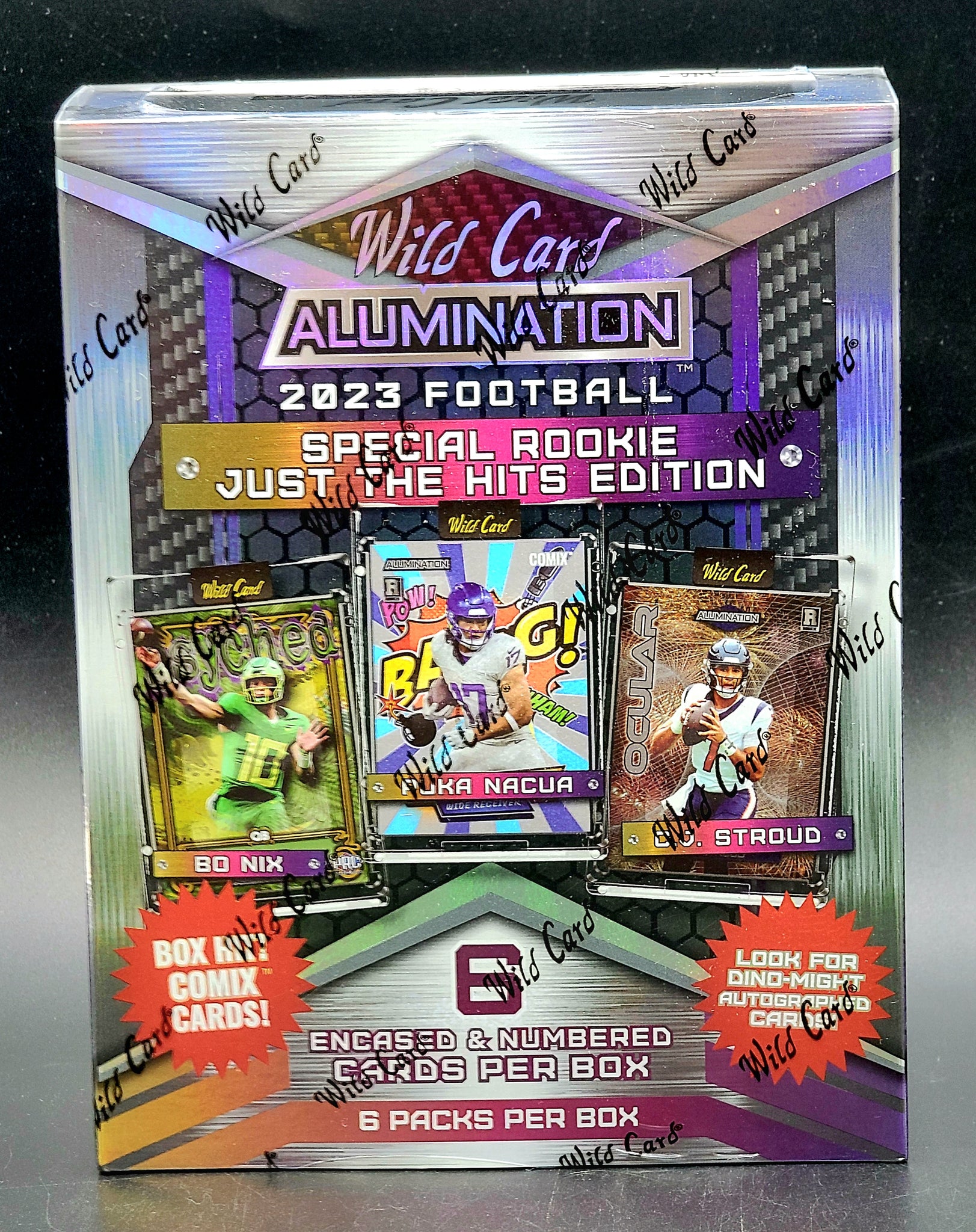 2023 Wild Card Alumination Special Rookie & Insert Edition Football Hobby Box