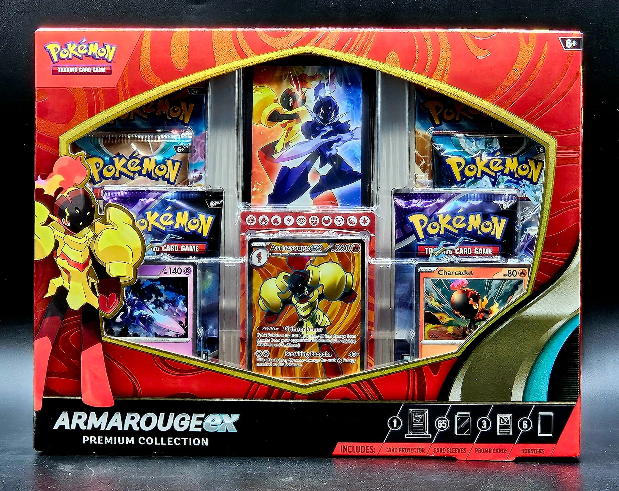 Pokemon Armarouge EX Premium Collection 6-Box Case