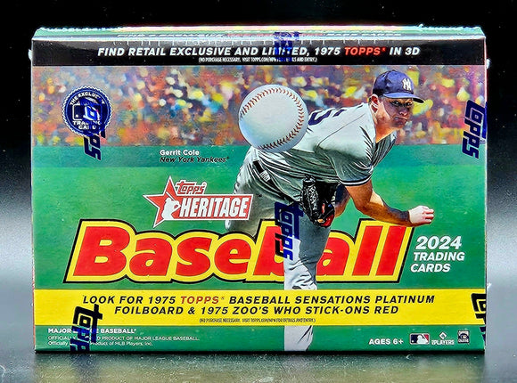 2024 Topps Heritage Baseball Monster 20-Box Case
