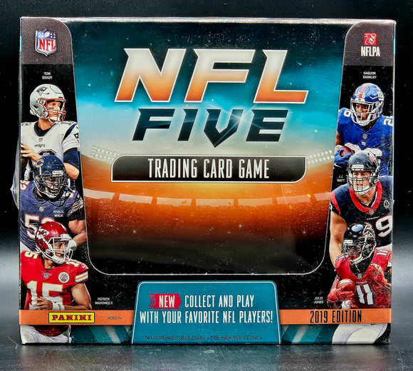 2019 Panini NFL Five Trading Card Game Starter Kit Box