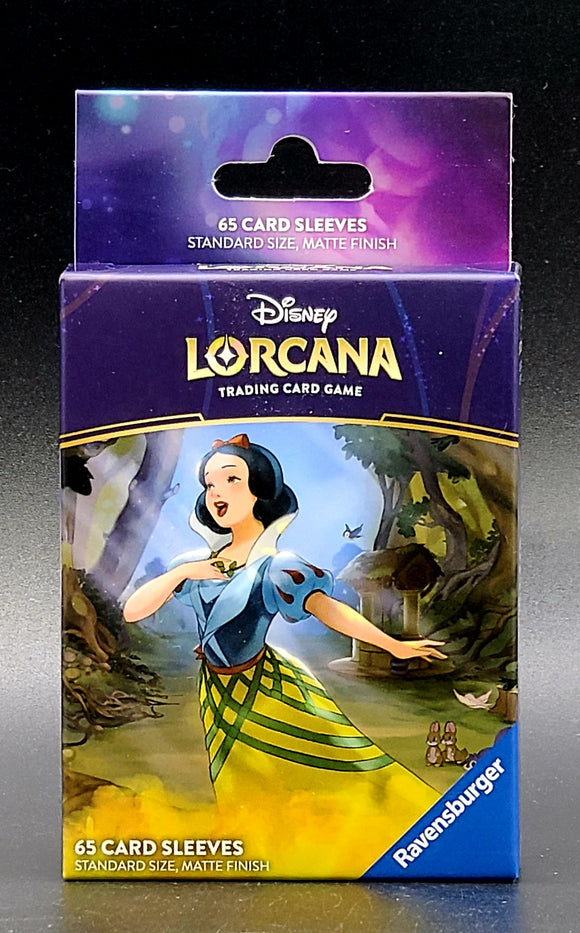 PRE-ORDER Disney Lorcana: Ursula's Return Card Sleeves - Snow White (65ct)