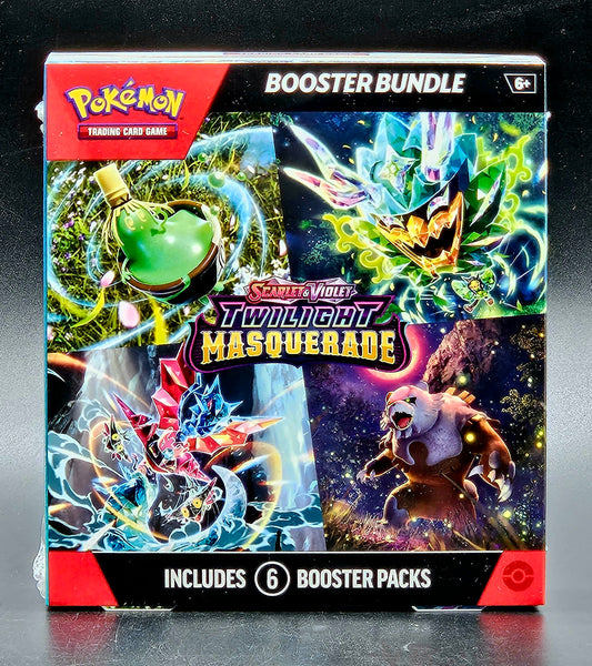 Pokemon Scarlet & Violet: Twilight Masquerade Booster Bundle SV06