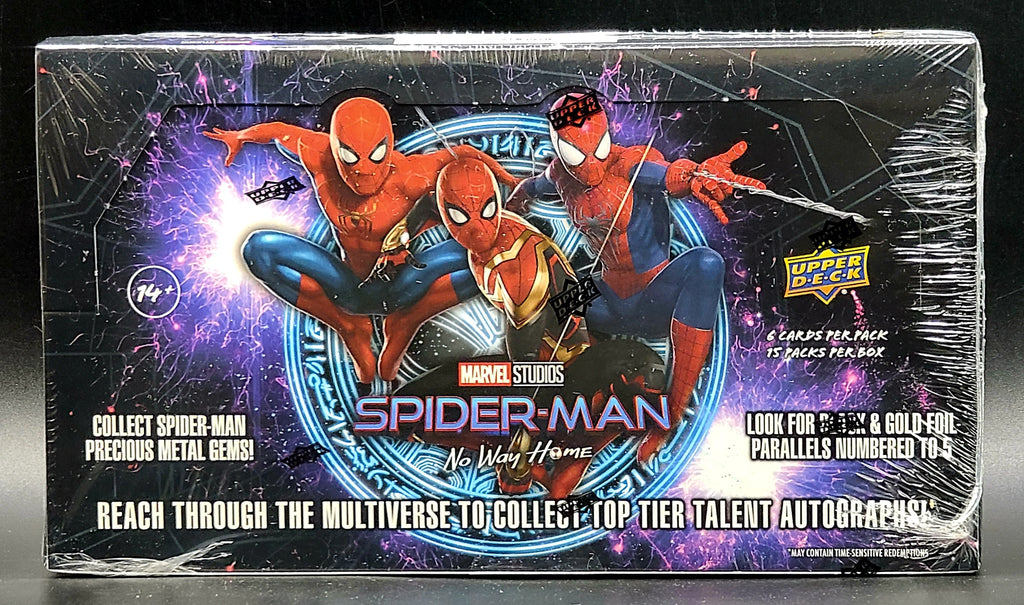 2023 Upper Deck Spider-Man No Way Home Hobby Box