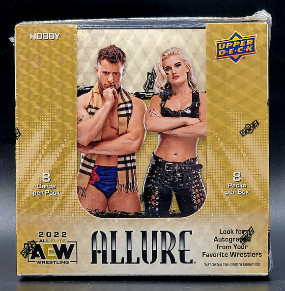 2022 Upper Deck AEW Allure Wrestling Hobby Box