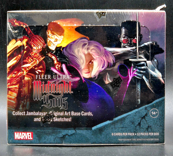 2023 Upper Deck Marvel Fleer Ultra Midnight Sons Hobby Box