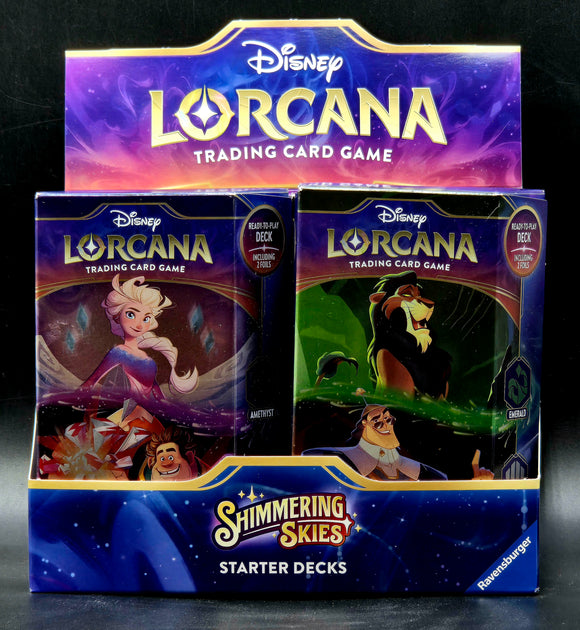 Disney Lorcana Shimmering Skies Starter Deck