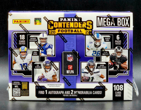 2023 Panini Contenders Football Hobby Mega Box (Orange Parallels)