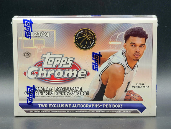 2023/24 Topps Chrome Basketball Breaker's Delight Box