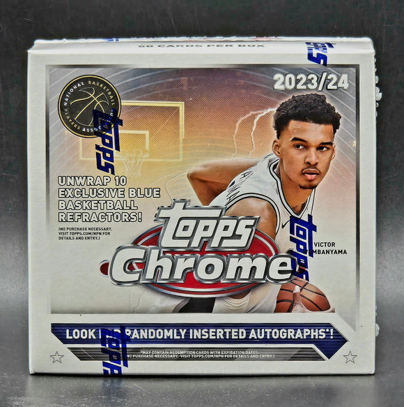 2023/24 Topps Chrome Basketball Mega Box