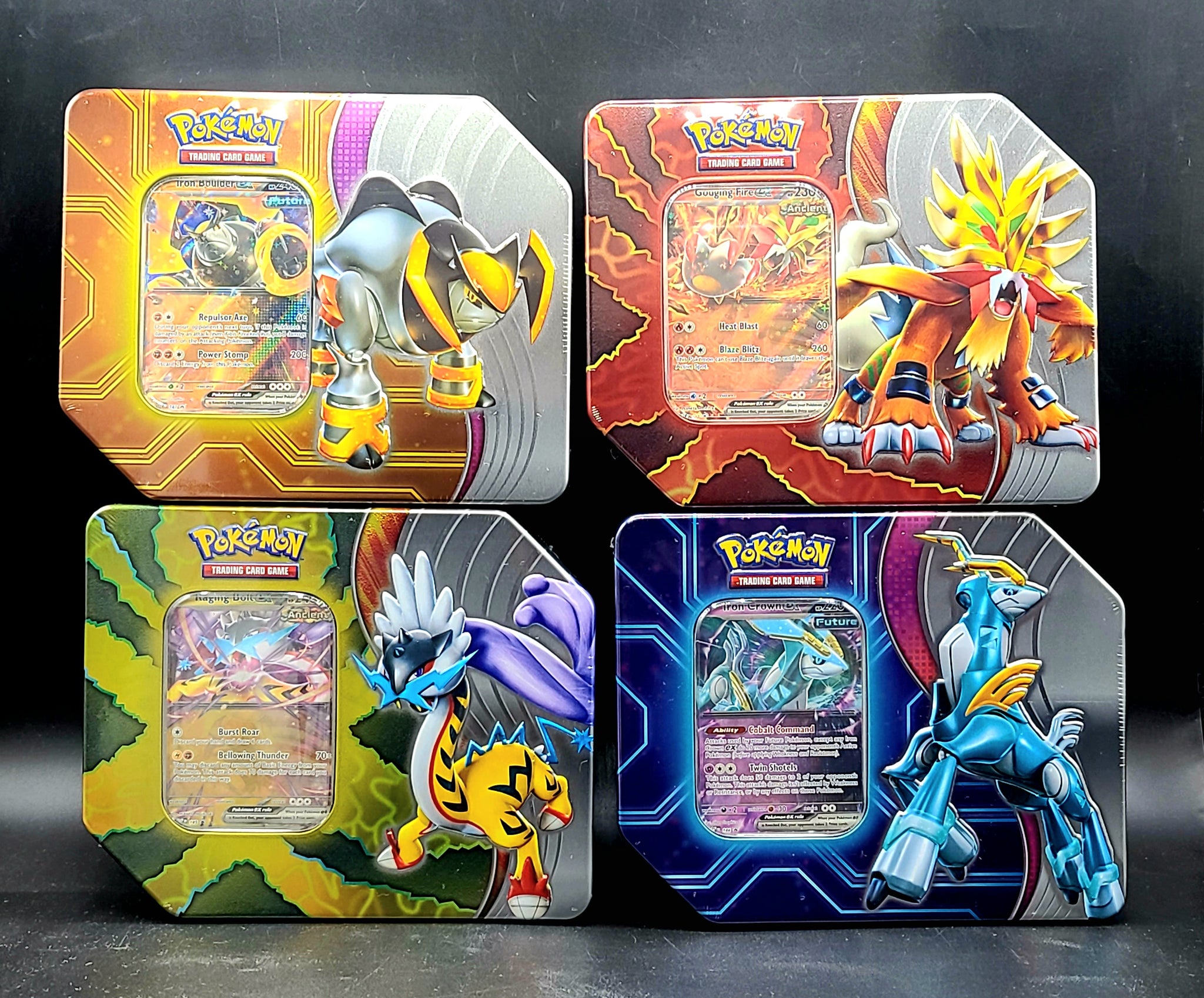 Pokemon Paradox Destinies Tin - 8 Tin Case