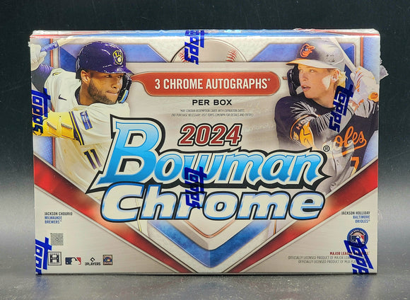 2024 Bowman Chrome Baseball HTA Choice Box