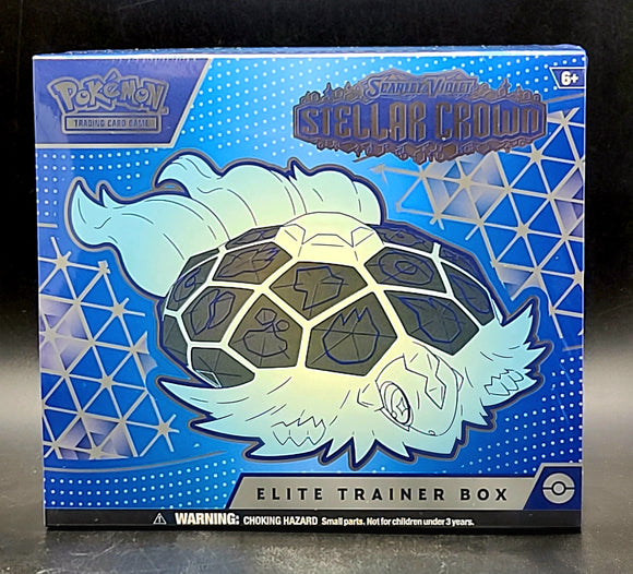 Pokemon Scarlet & Violet Stellar Crown Elite Trainer Box