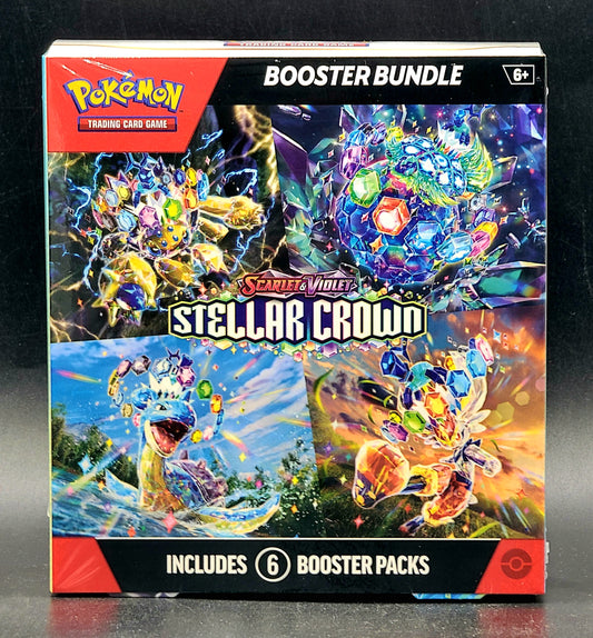 Pokemon Scarlet & Violet Stellar Crown Booster Bundle Box