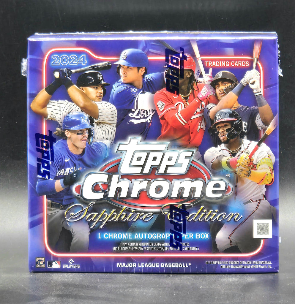 2024 Topps Chrome Baseball Sapphire Edition Box