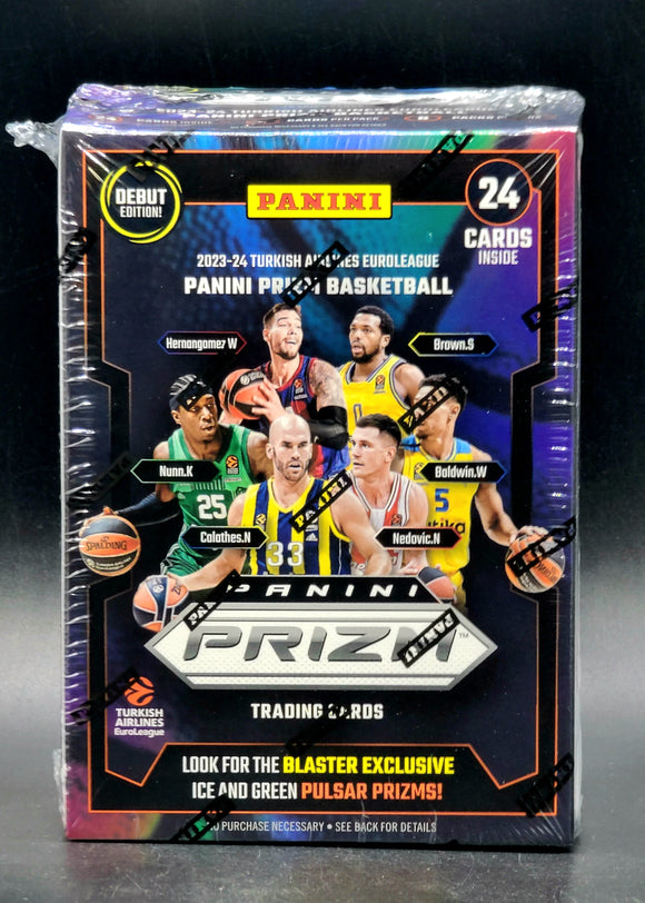 2023/24 Panini Prizm Turkish Airlines EuroLeague Basketball Blaster Box