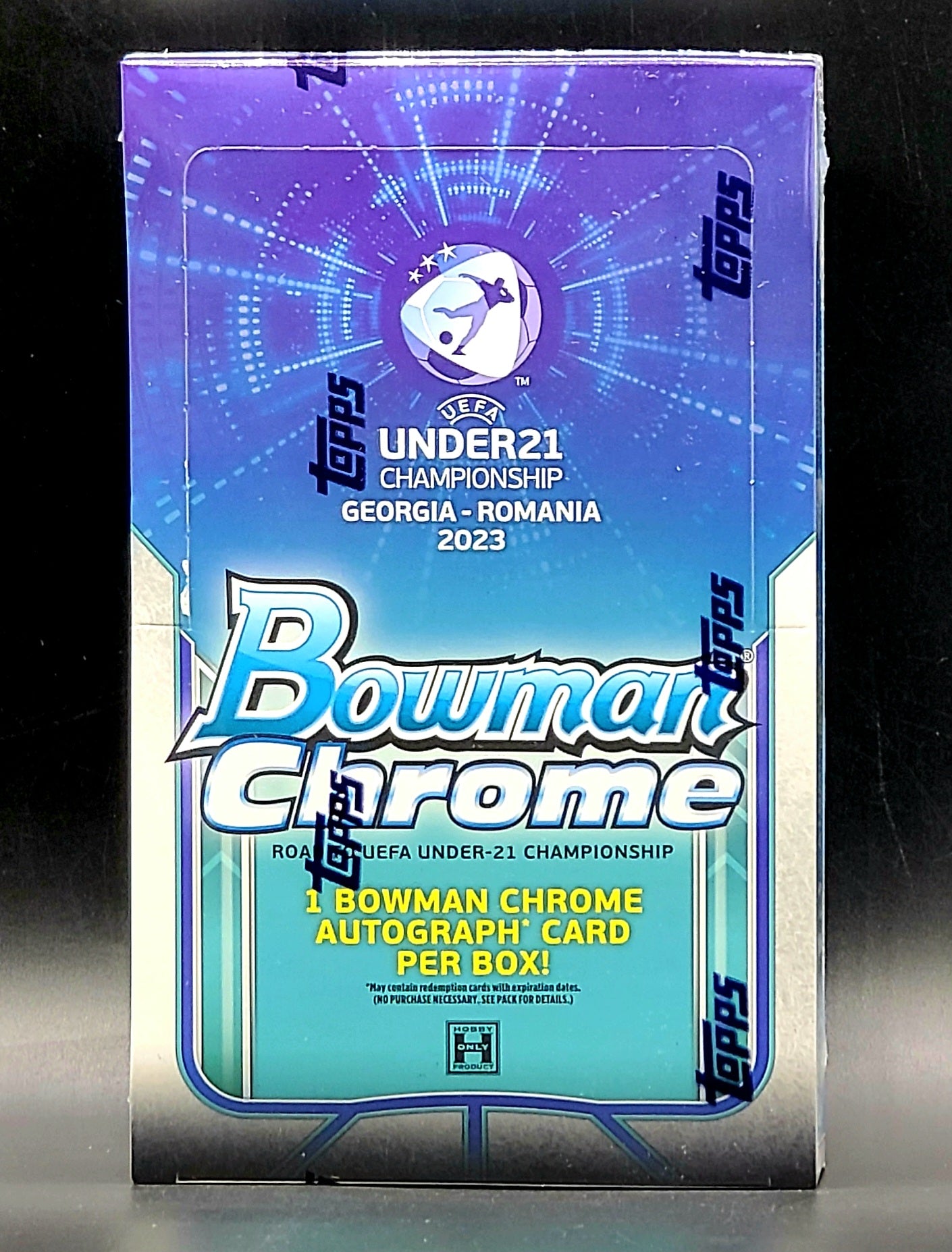 2022 Bowman Chrome Road to UEFA Under 21 European Championship Soccer Hobby Box