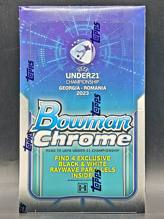 2022 Bowman Chrome Road to UEFA Under 21 European Championship Soccer Lite Box