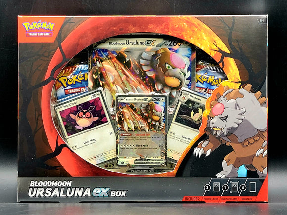 Pokemon Bloodmoon Ursaluna ex Box