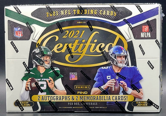 2021 Panini Certified Football Hobby Box