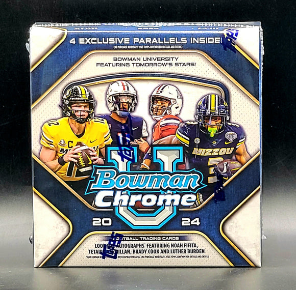 2024 Bowman Chrome University Football (Monster) Mega Box