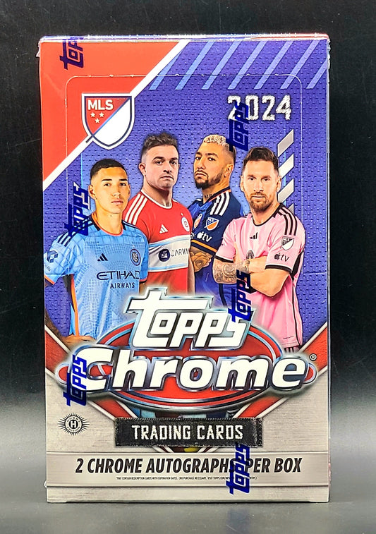 2024 Topps Chrome MLS Soccer Hobby Box