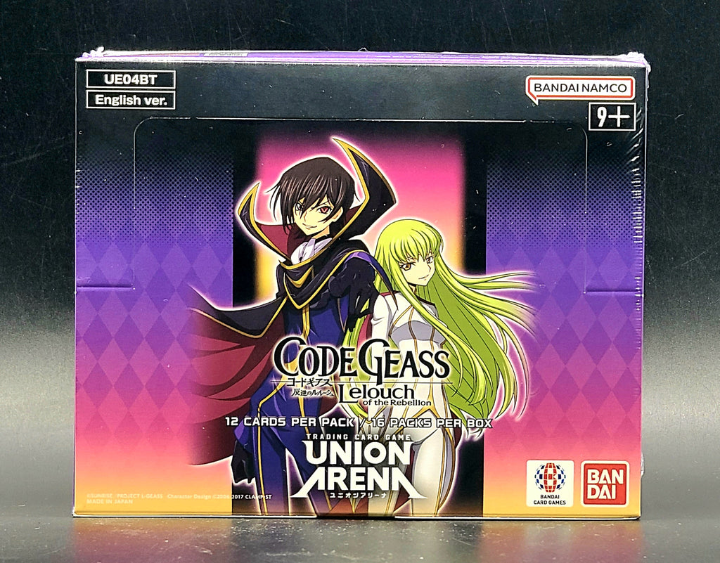 Union Arena CODE GEASS Lelouch of the Rebellion Booster Box