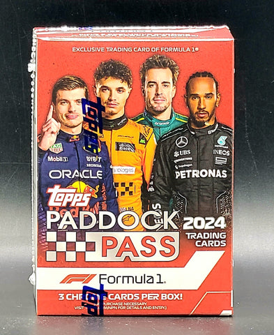 2024 Topps Paddock Pass Formula 1 Racing Blaster Box