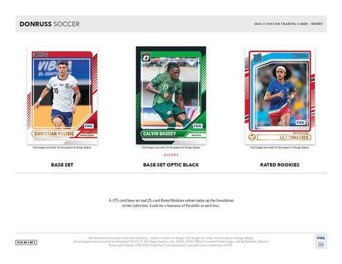 PRE-ORDER 2024/25 Panini Donruss Soccer Hobby Box