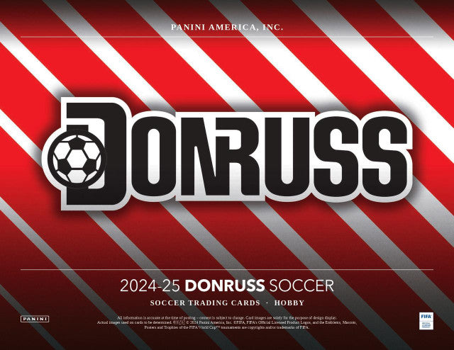 PRE-ORDER 2024/25 Panini Donruss Soccer Hobby Box