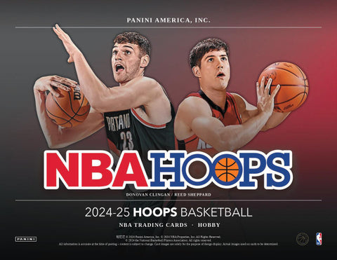 PRE-ORDER 2024/25 Panini NBA Hoops Basketball Hobby Box