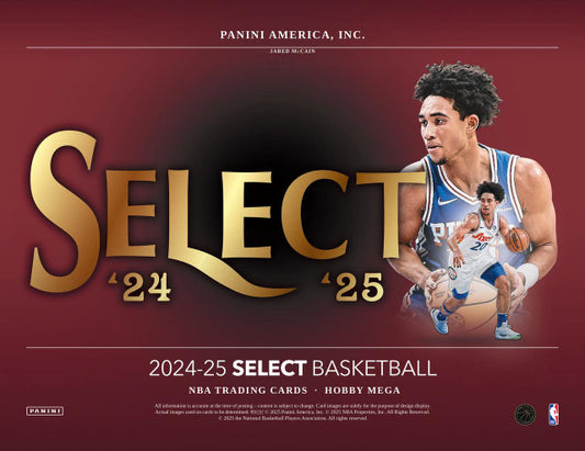 PRE-ORDER 2024/25 Panini Select Basketball Hobby Mega Box