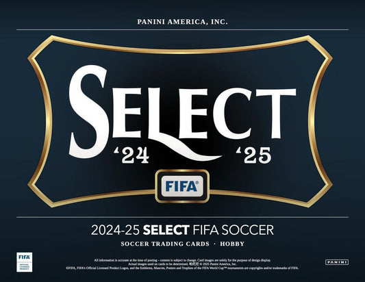 PRE-ORDER 2024/25 Panini Select FIFA Soccer Hobby Box