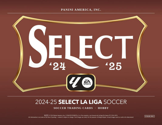 PRE-ORDER 2024/25 Panini Select La Liga Soccer Hobby Box