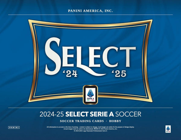 2024/25 Panini Select Serie A Soccer Hobby Box