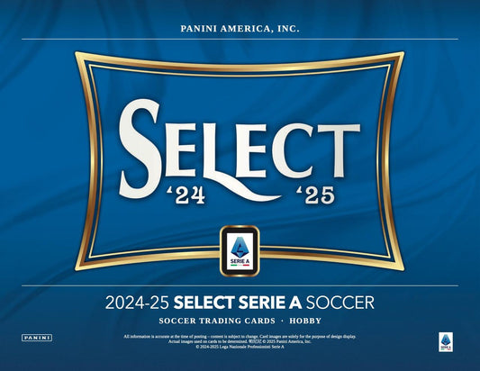 PRE-ORDER 2024/25 Panini Select Serie A Soccer Hobby Box
