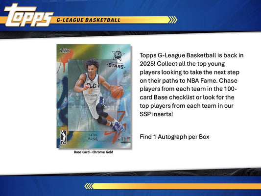 2024/25 Topps G-League Basketball Hobby Box