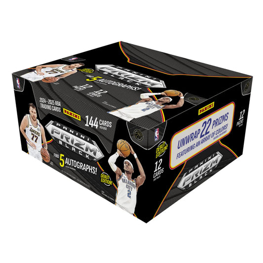 PRE-ORDER 2024/25 Panini Prizm Black Basketball Hobby Box