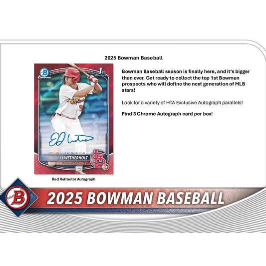 PRE-ORDER 2025 Bowman Baseball Breaker's Delight Box