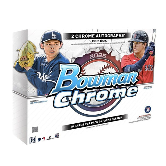 PRE-ORDER 2025 Bowman Chrome Baseball Hobby Box