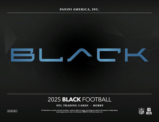 PRE-ORDER 2025 Panini Black Football Hobby Box