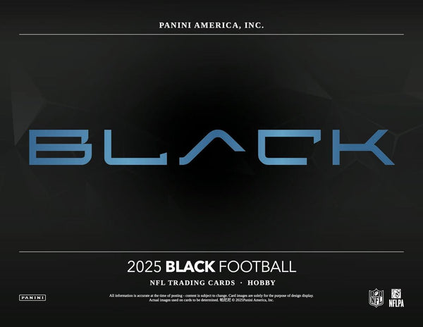 PRE-ORDER 2025 Panini Black Football Hobby Box