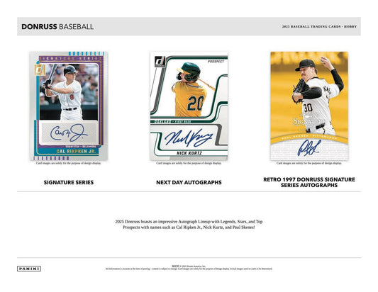 2025 Panini Donruss Baseball Hobby Box