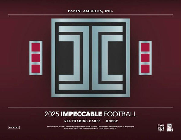 PRE-ORDER 2025 Panini Impeccable Football Hobby Box