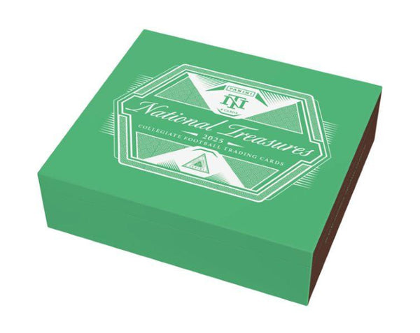 PRE-ORDER 2025 Panini National Treasures Collegiate Football Hobby Box