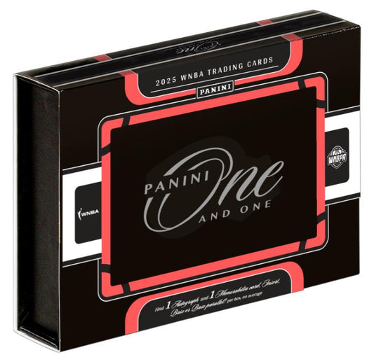 PRE-ORDER 2025 Panini One & One WNBA Basketball Hobby Box