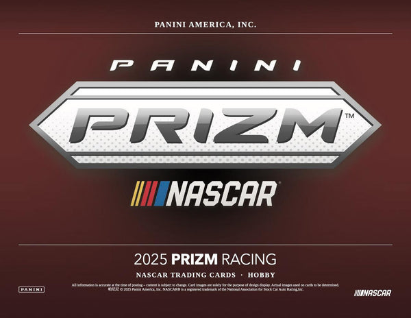 PRE-ORDER 2025 Panini Prizm Racing Hobby Box