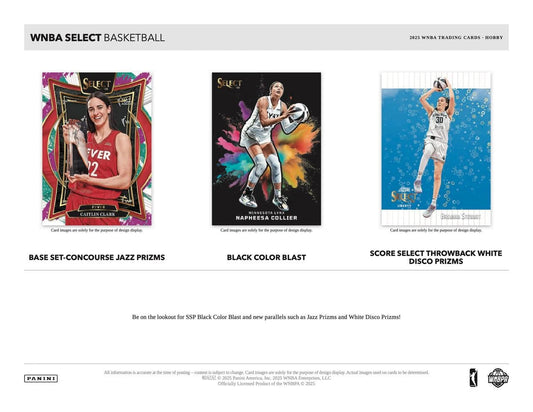 PRE-ORDER 2025 Panini Select WNBA Basketball Hobby Box